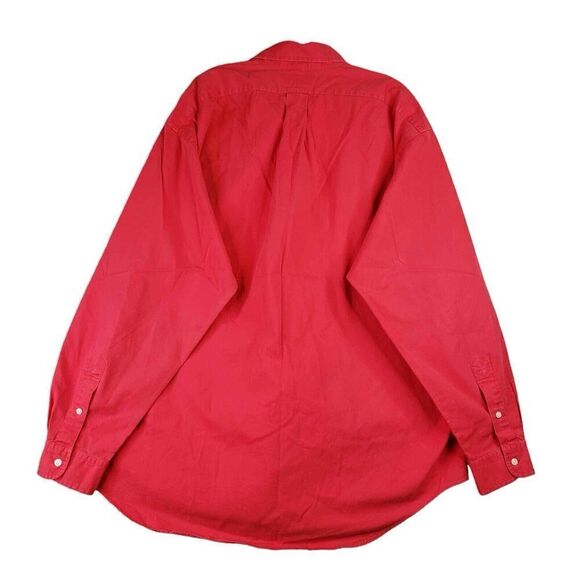 Polo Ralph Lauren Shirt Mens XL Oxford Red Blake Vintage Button Down LS - Picture 3 of 11